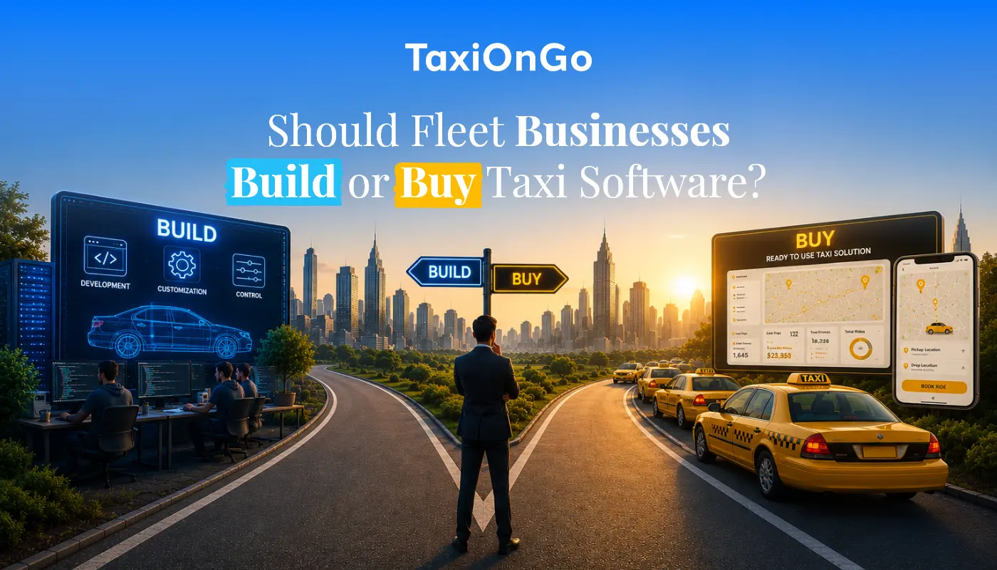 Build vs Buy Taxi Software Comparison for Fleet Management Businesses