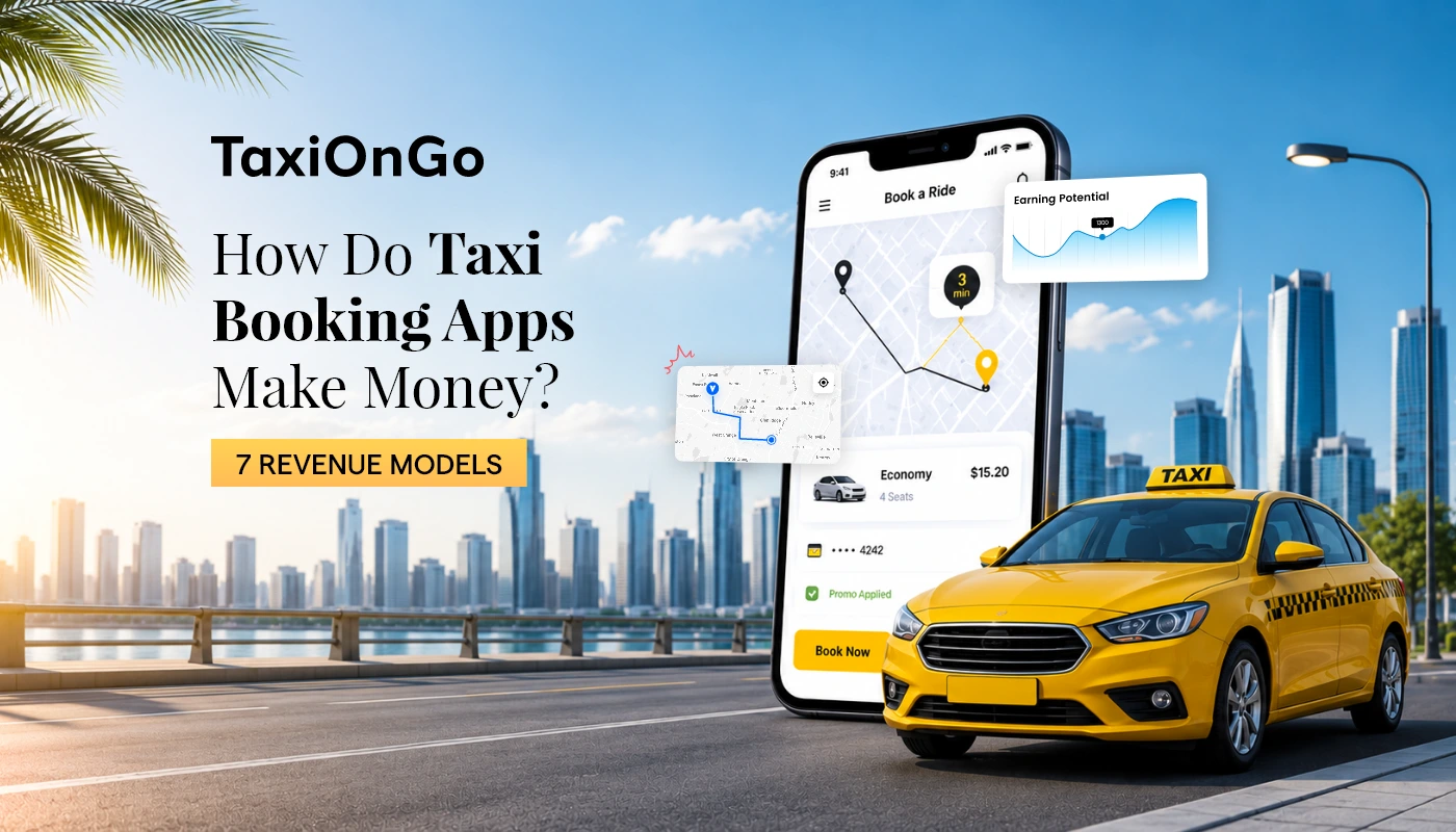 How Do Taxi Booking Apps Make Money 7 Revenue Models